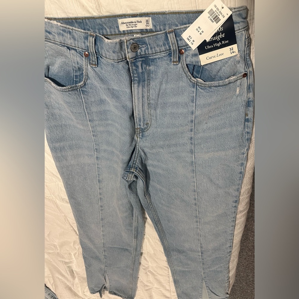 Abercrombie The 90s Straight NWT